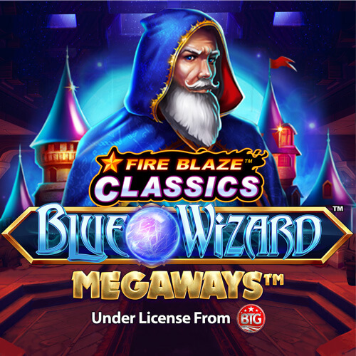(GPAS) Fire Blaze: Blue Wizard™ Megaways POP (gpas_mgbwizard_pop)